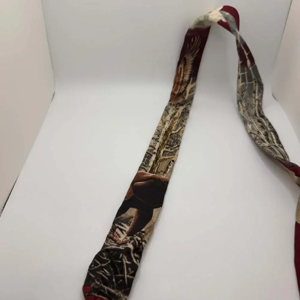 Ducks Unlimited Endangered Species 'The Nesting Call' Bald Eagle Silk Necktie